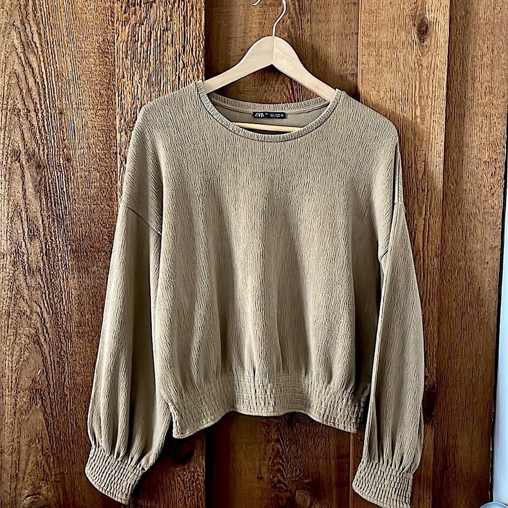 Zara Tan Sweater